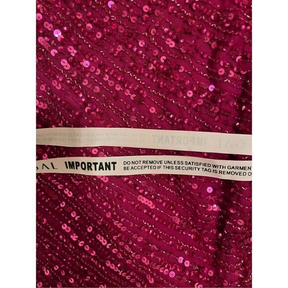 Ieena Duggal 24016 - One Sleeve Beaded Prom Dress NEW - Picture 8 of 9